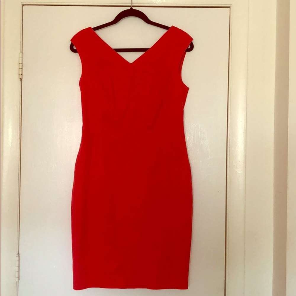 Club Monaco Coral Orange Dress
